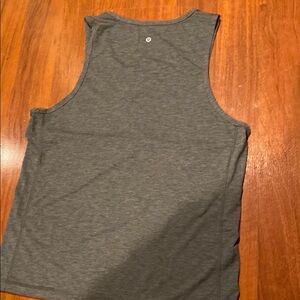 Lululemon .  Gray Heathered Tank Top with Wide Straps